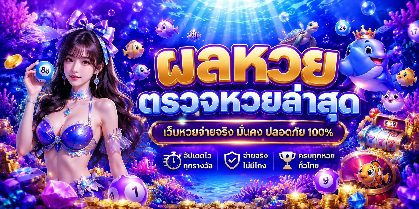 ผลหวย FUNNEMO911 ตรวจหวยล่าสุดทุกงวดอัปเดตทันที
